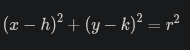 Circle equation