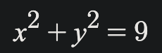 Table Equation